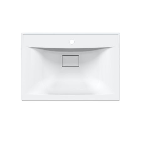 Раковина VCB-3M650W из искусственного камня, цвет белый, артикул VCB-3M650W