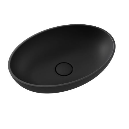 Раковина Florentina Олива 50 см 10.350.00500.302, антрацит, артикул 10.350.00500.302