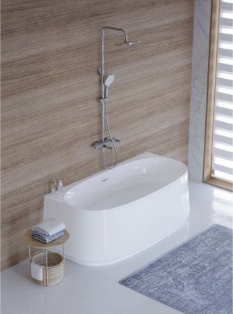 Акриловая ванна пристенная CEZARES CZR-LUX-WALL-170-80-58, артикул CZR-LUX-WALL-170-80-58