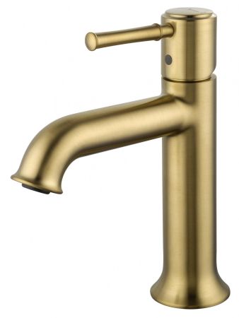 Смеситель для раковины WONZON & WOGHAND TOR, Брашированное золото (WW-88018073-BG), артикул WW-88018073-BG