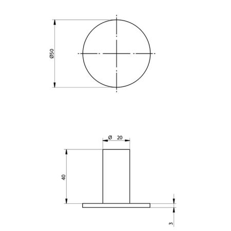 Bongio Time 2020 Крючок, 50x40 мм, матовая сталь, артикул 70001AS00