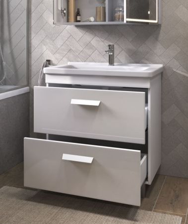 Тумба под раковину напольная VIGO Nova tn.NOV.MIR.80.2Y, 80 см, артикул tn.NOV.MIR.80.2Y