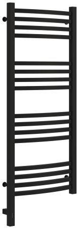 Полотенцесушитель электрический АРКУС 3.0 1000х400 МЭМ левый (Матовый чёрный), артикул 31-5704-1040