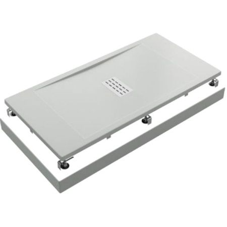 Душевой поддон из искусственного камня Good Door Flow ЛП00118 140x90 Белый