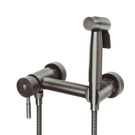 Гигиенический душ встраиваемый RUSH Melos графит (SUS1101-99Grey), артикул SUS1101-99Grey