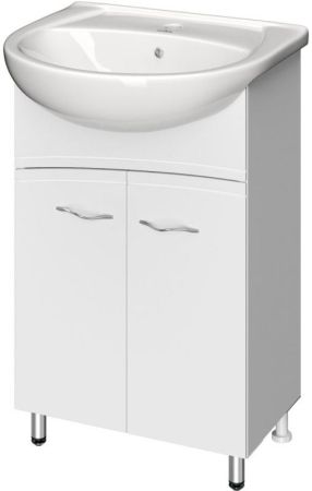 Тумба под раковину Cersanit Erica 55 Белая F-SU-ERN-ERI55, артикул F-SU-ERN-ERI55