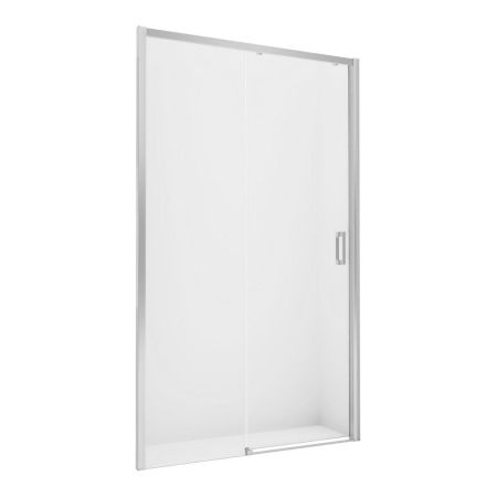 Дверь в нишу NEW TRENDY PRIME 110x200 D-0300A (хром), артикул D-0300A