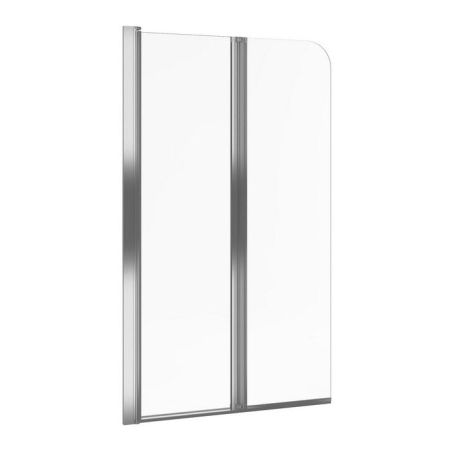 Шторка для ванны EXCELLENT Fliper 80 см (хром) левая, артикул KAAX.1309.800.LE