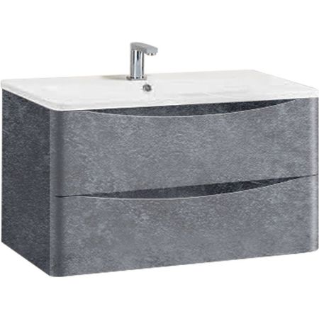 Тумба под раковину Vincea Roberta VMC-1R800MS подвесная Stone, артикул VMC-1R800MS