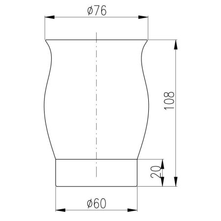 Стакан для ванной комнаты Rav Slezak KER001, белый, артикул KER001