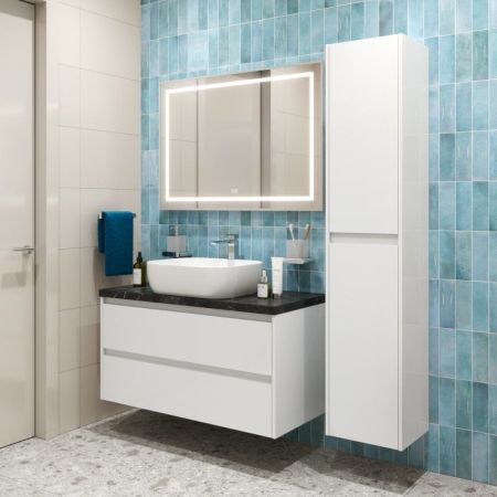 Мебель для ванной комнаты BELBAGNO KRAFT-1000 KRAFT-1000-2C-SO-CG BelBagno, артикул KRAFT-1000-2C-SO-CG