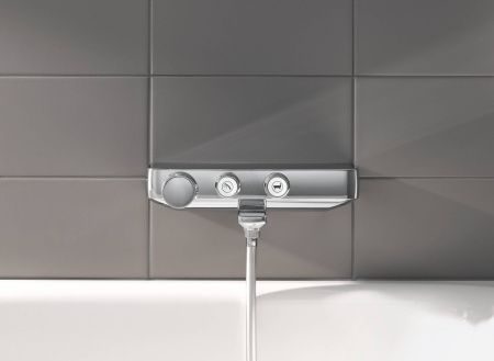 Термостат для ванны с душем GROHE GROHTHERM SMART CONTROL 34718000 (хром, L-11,6), шт Термостат для ванны с душем GROHE GROHTHERM SMART CONTROL 34718000 (хром, L-11,6), шт