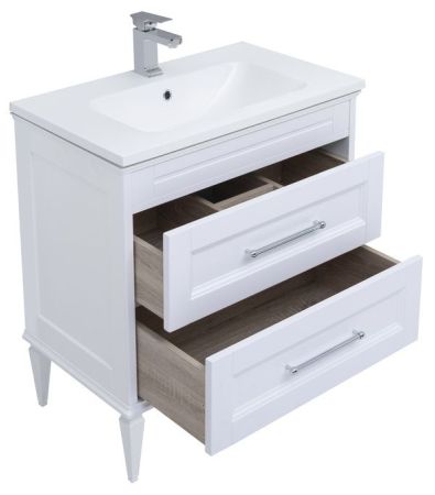 Мебель для ванной Aquanet Бостон М 80 белый( лит. мрамор), артикул 00259387