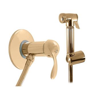 Гигиенический душ со смесителем Rav Slezak LABE L047/1Z, золото