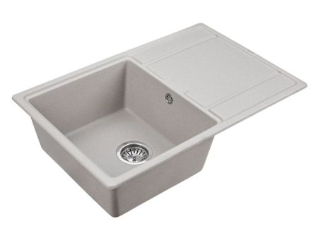 Кухонная мойка Paulmark Flugen 78 PM217850-GR Серая, артикул PM217850-GR