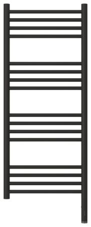 Полотенцесушитель электрический "БОГЕМА 3.0" прямая 1000х400 / МЭМ правый (Тёмный титан муар), артикул 15-5805-1040