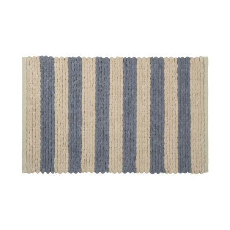 Коврик для ванной комнаты FIXSEN AMBER FX-8040W, синий/бежевый, артикул FX-8040W
