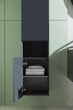 Шкаф-пенал Allen Brau Infinity 35 1.21010.AM L антрацит матовый, артикул 1.21010.AM