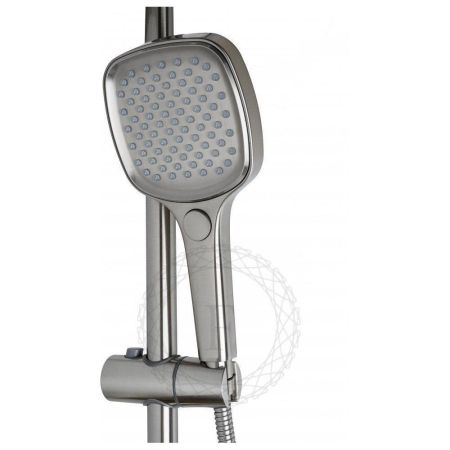 Душевая система FILARETE Retta FL2030NK, никель