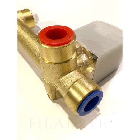 Смеситель для раковины встраиваемый FILARETE Fing FL4040MG, матовое золото