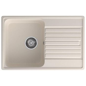 Кухонная мойка GranFest QUARZ 78, белый