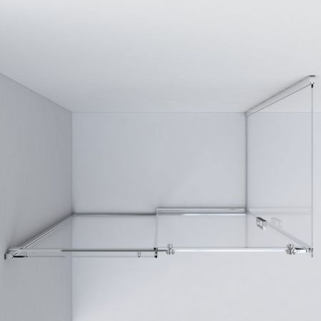 Душевой уголок Vincea Como 140х100 VSR-1C1014CL профиль Хром стекло прозрачное, артикул VSR-1C1014CL