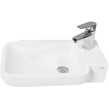 Раковина Creavit Trend 53 TP027-00CB00E-0000 Белая, артикул TP027-00CB00E-0000