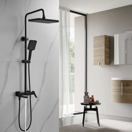 Душевая система Raffine F3699H, черный