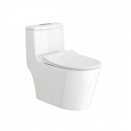 Унитаз напольный Maretti Florenza безободковый с микролифтом, FL10MNBM17-844, белый