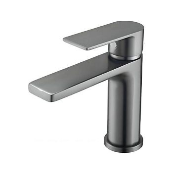 Смеситель для раковины BELZ B10678-3, оружейная сталь