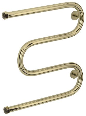 Полотенцесушитель водяной "М-обр.+" 500х500 Н. Г. 1" (Шампань)