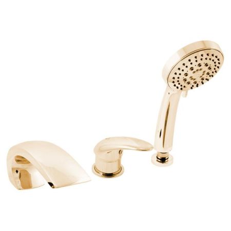 Смеситель на борт ванны Rav Slezak Dunaj D472.5YZ Золото, артикул D472.5YZ