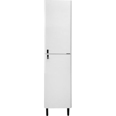 Шкаф пенал Comforty Сорренто 40 00-00000818 Светло серый, артикул 00-00000818