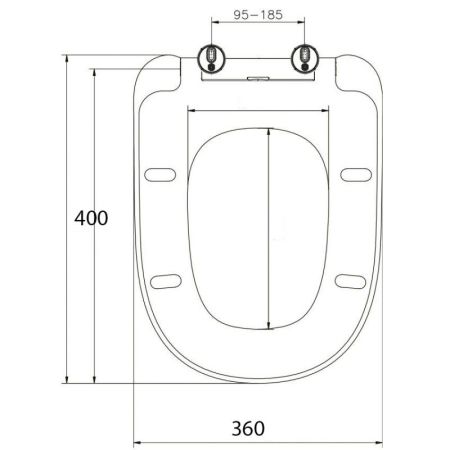 Сиденье для унитаза JACOB DELAFON VOX E20142-00 (микролифт, дюропласт, белый), шт, артикул E20142-00