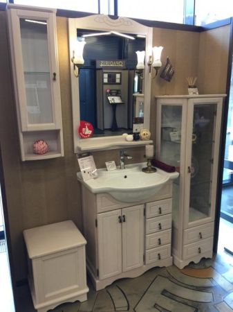 Мебель для ванной Клио 85 Opadiris Беленый бук, артикул 