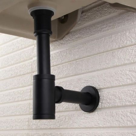 Сифон для раковины Maretti AC1869560, черный, артикул AC1869560