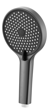 Душевая лейка BELZ BS01-3, оружейная сталь, артикул BS01-3