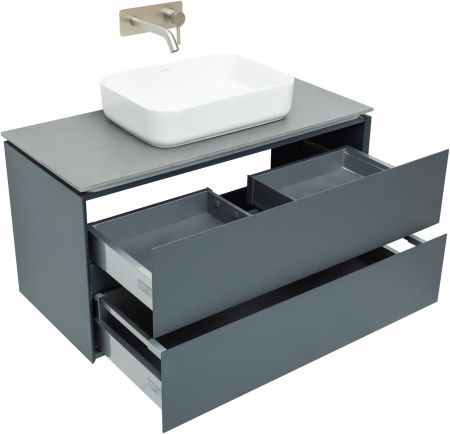Тумба под раковину Allen Brau Infinity 100 1.21003.AM антрацит матовый, артикул 1.21003.AM