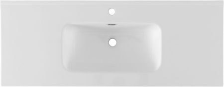 Раковина Aquanet Flat 120 белая матовая, артикул 00330427