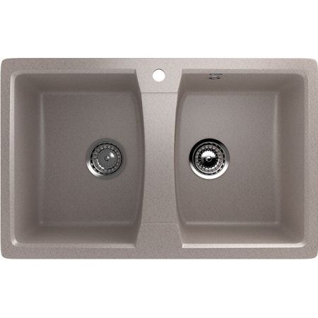 Кухонная мойка Ulgran U-402 Песочная, артикул 137815