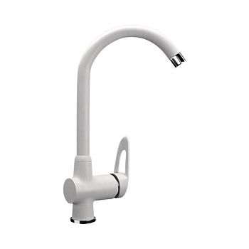 Смеситель для кухни Ulgran U-006-341, ультра-белый
