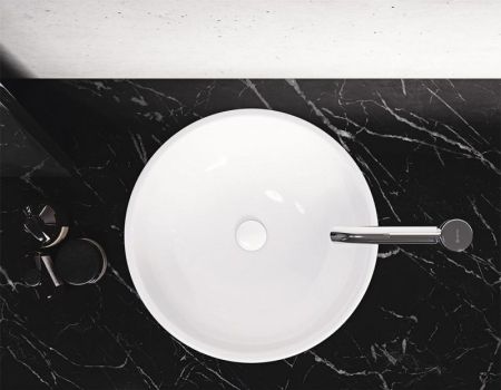 Смеситель для раковины, Kludi, BOZZ, тип открывания воды-однорычажный, тип регулирования воды-керамический картридж, монтаж-на раковину/столешницу, отверстия для монтажа-1, высота, мм-325, вынос излива, мм-170, донный клапан-отсутствует, тип подводки-гибк, артикул 382860576