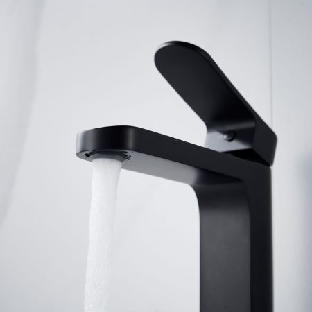 Смеситель для раковины Shevanik S4501H, черный, артикул S4501H