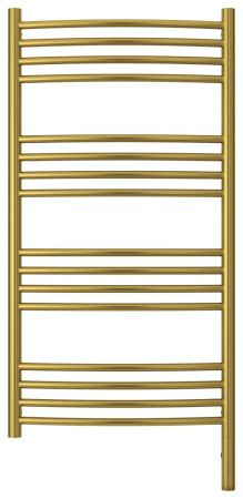 Полотенцесушитель электрический "БОГЕМА 3.0" 1000х500 / МЭМ правый (Состаренная латунь)