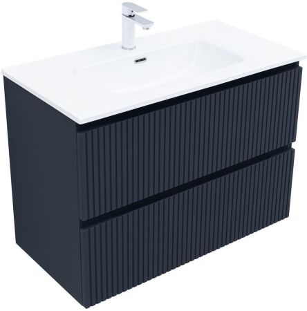 Тумба под раковину Aquanet Джейн (Flat) 90 маренго, артикул 00335430