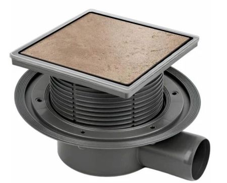 Трап с мультисифоном BETTOSERB 15х15 DESIGNER BEAUTY, артикул 13000085B