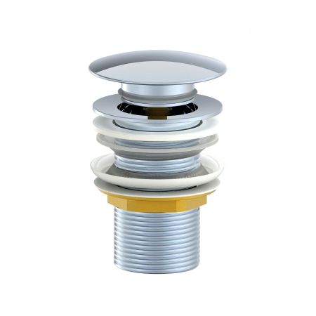 Донный клапан для раковины 1 1/4 WONZON & WOGHAND, Хром (WW-88SS02-CR)