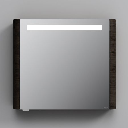 M30MCL0801TF Sensation, зеркало, зеркальный шкаф, левый, 80 см, с подсветкой, табачный дуб, текстур M30MCL0801TF Sensation, зеркало, зеркальный шкаф, левый, 80 см, с подсветкой, табачный дуб, текстур