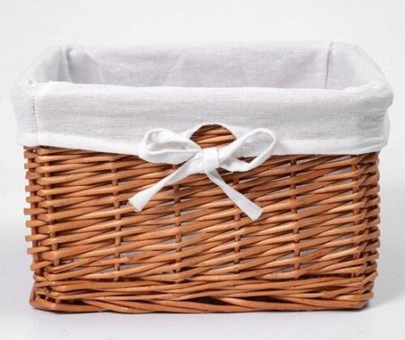 Корзина для белья WasserKRAFT Dinkel 31x31x19 WB-580-M Коричневая