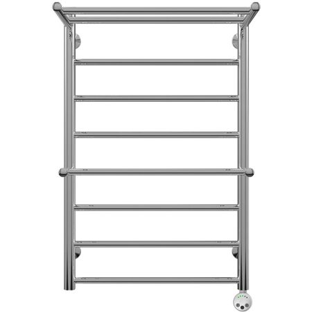 Электрический полотенцесушитель Terminus Анкона П8 500x801 4660059920412 с полкой Хром